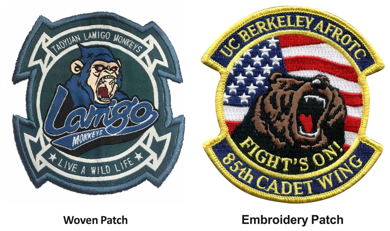 More About Woven vs Embroidered Patches