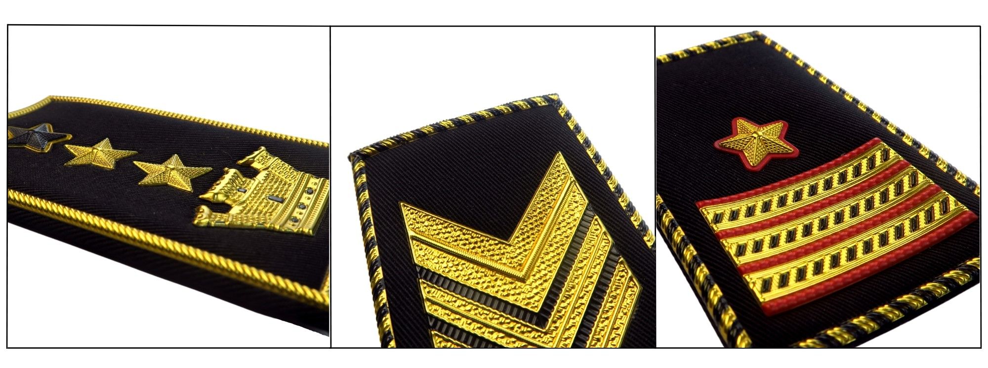 Lederskab symboliseret, søfartskommando skræddersyet i kaptajn-epåletter.