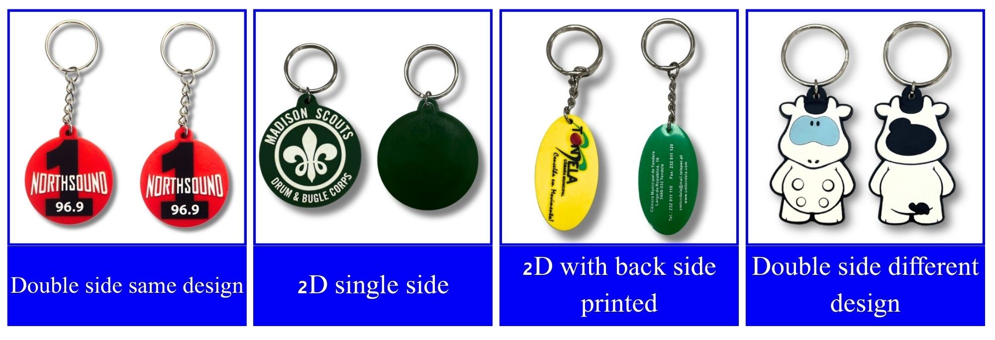 Create PVC mini car keychains with detailed designs.