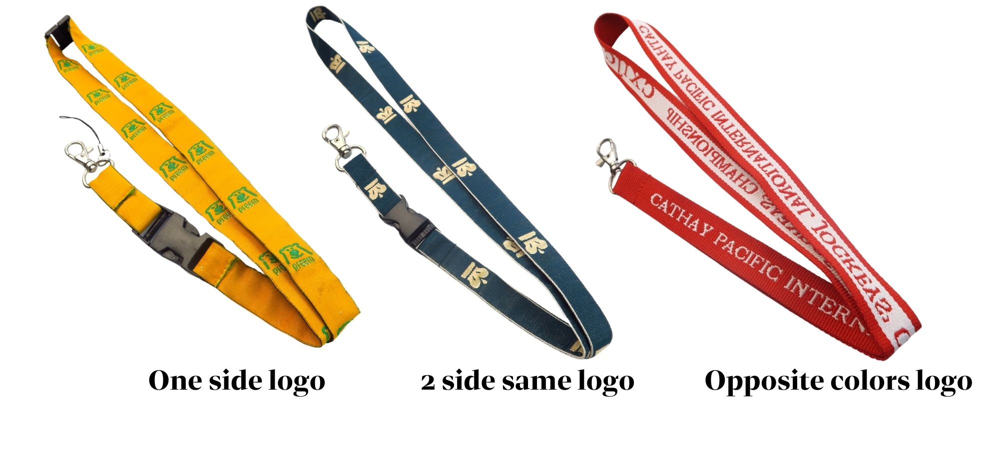  Custom woven lanyards can be personalized with logos or designs for a unique promotional item.