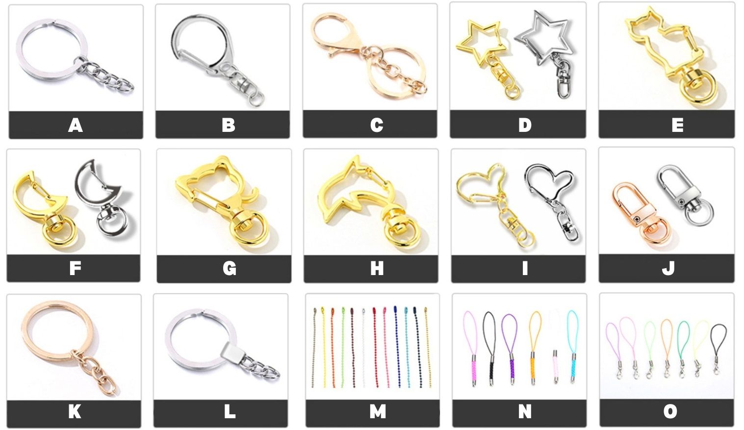 Create unique plastic keychains with custom designs.