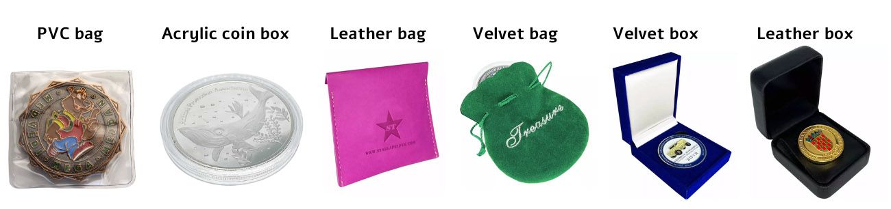 Sotilaallisten haastekolikoiden pakkaus viitteeksi.