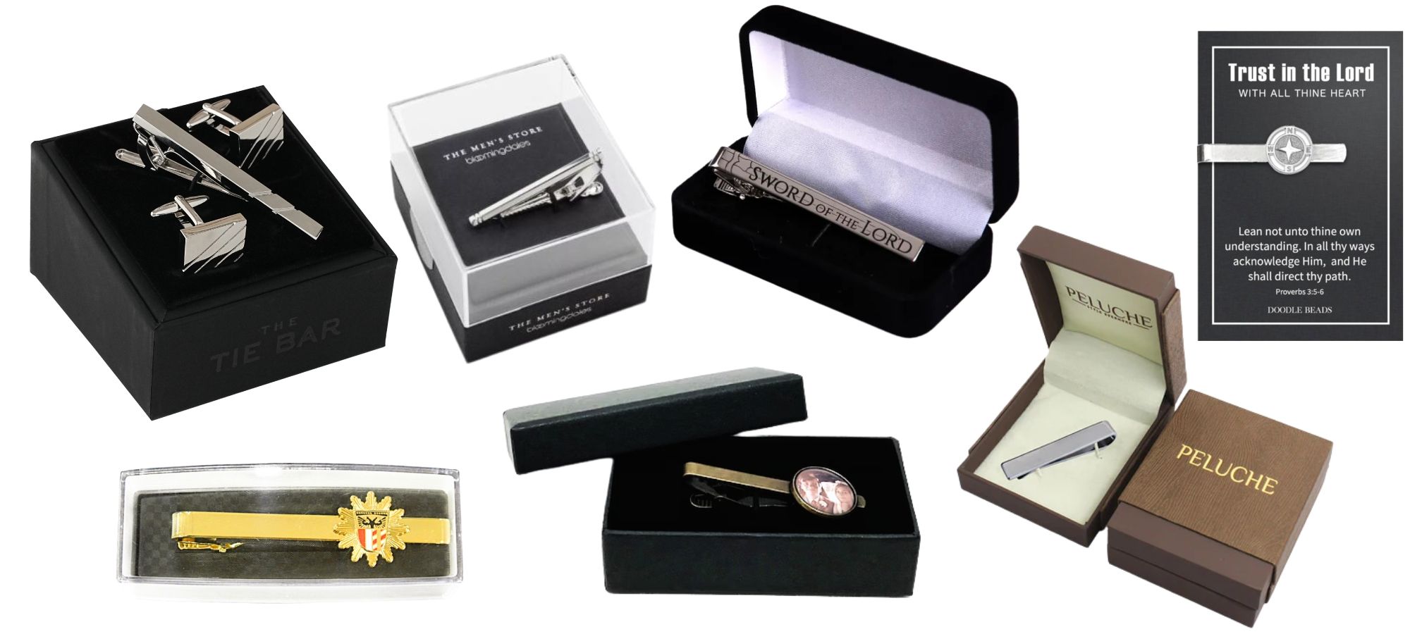 Elevate your formal look with a sleek mens tie bar clip.