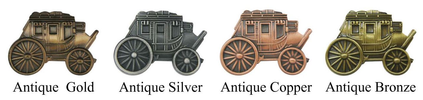 Antique color options for antique coins.